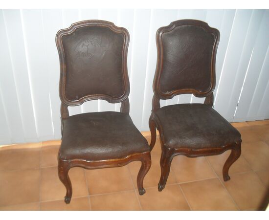 coppia sedie Luigi XV