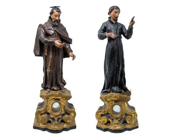 Saint Francis and Prelate, 19th century     