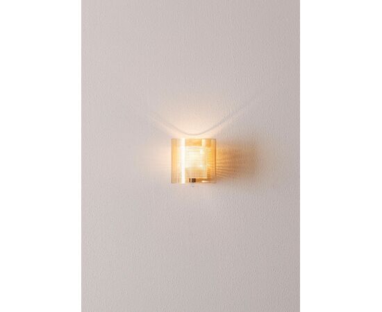 Wall Light Attributed to Carl Fagerlund for Orrefors