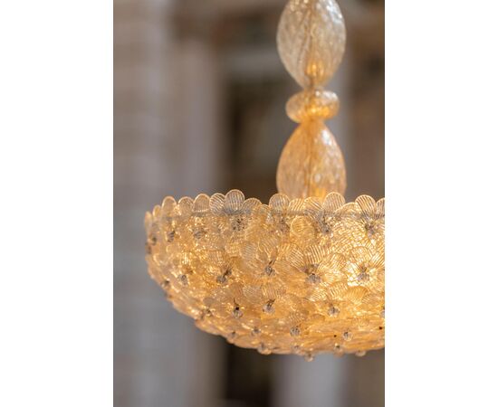 Pair of Elegant Barovier Pendants