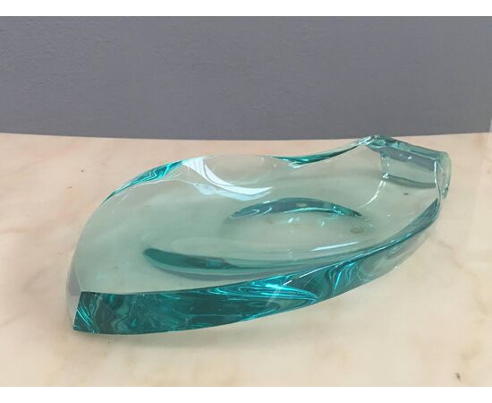 Huge Fontana Arte Glass Leaf