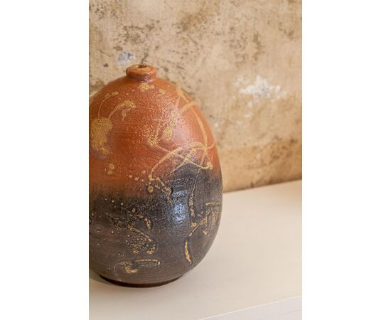 Ceramic Vase Signed Marcello Fantoni