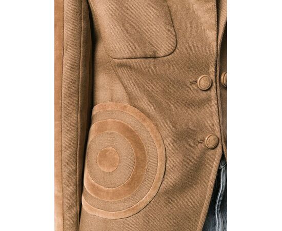 1990s Valentino Brown Wool Jacket