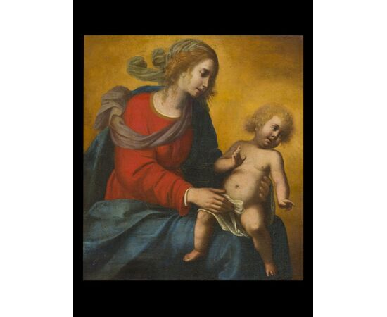 Mario Balassi (Florence 1604 -1667) - Madonna with Child     
