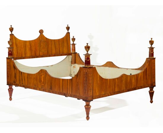 Neoclassical double bed     