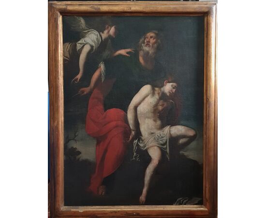  Attribuito a Francesco Furini,  “Il Sacrificio di Isacco”.