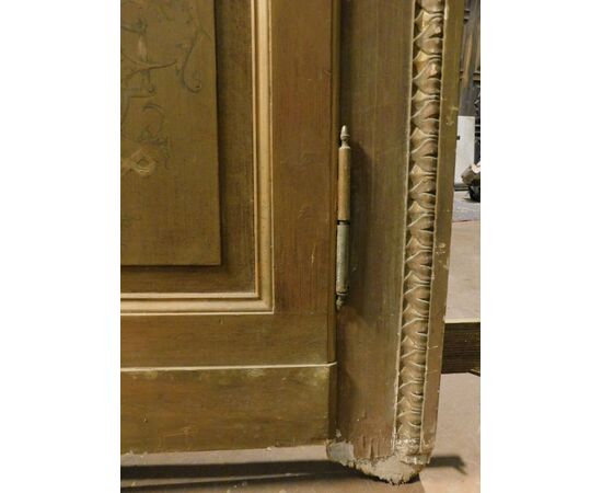 pts749 - n. 5 doors, 2nd half of the 19th century, cm l 130 xh 227     