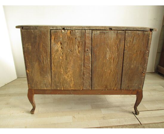 Flap in Piedmont walnut XVIII century eighteenth century bureau - secretaire - desk - very beautiful !!!     