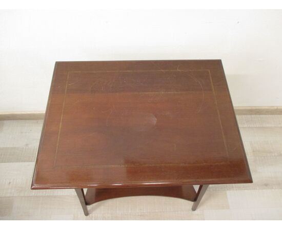 English mahogany coffee table with shelf - cabinet - nightstand - first 900     