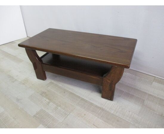 Low coffee table in brown - 80s - excellent condition.     
