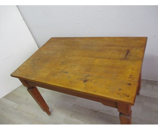 Rustic pine fir table - desk - desk - kitchen - early 900     