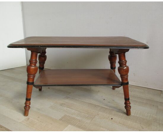 Umbertino low coffee table for living room - walnut - end 800 - table - nice size     