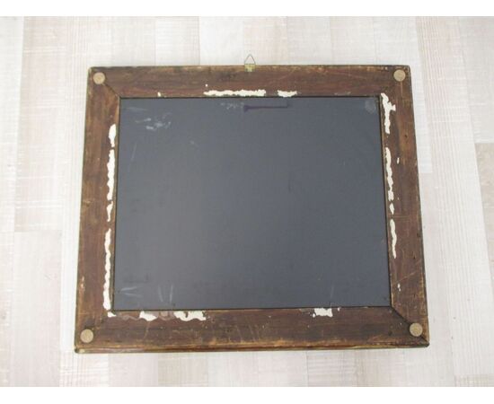 Mirror on worked sheet - early 900 - mirror - frame     