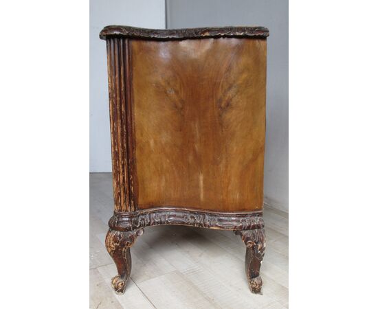 Chippendale sideboard - buffet - - walnut and briar - 1930s - shabby chic ideal - very beautiful - great quality!     