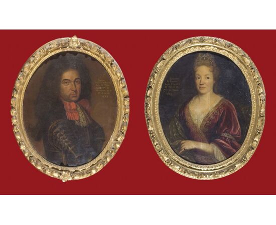Ritratto di Conte e Contessa del 1682 Francia