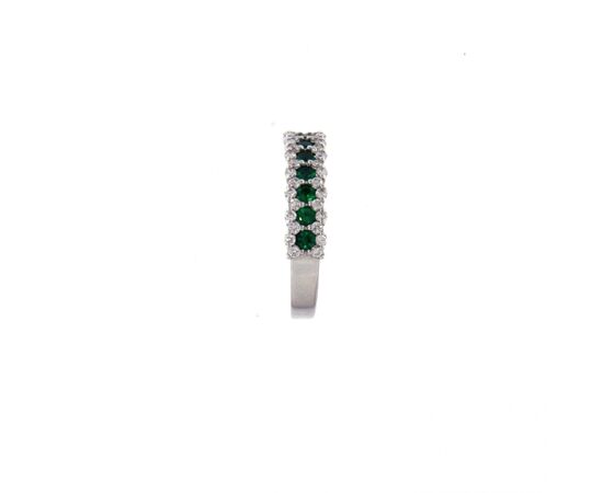 Fedina GreenLight con smeraldi e diamanti