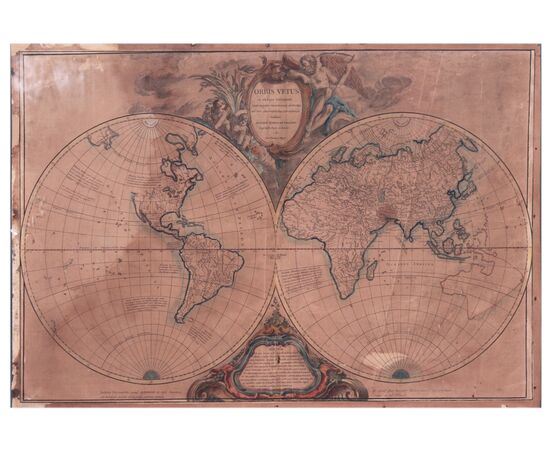 Terrestrial Globe - Robert De Vaugondy 1752     