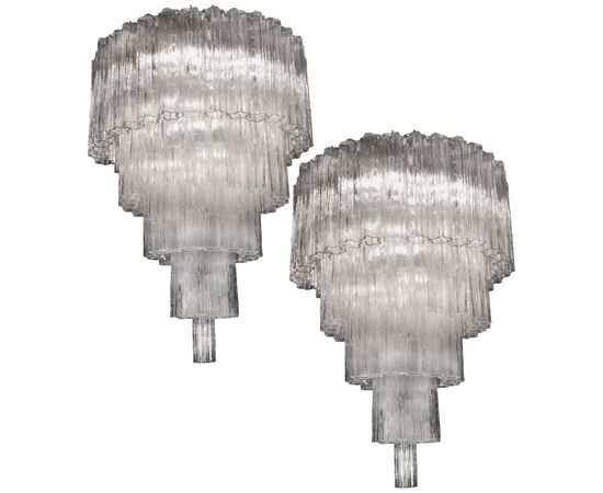 Pair of Italian Tronchi Chandeliers