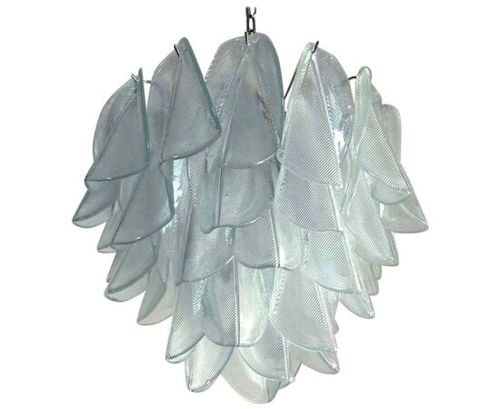 Italian Chandelier 41 "Rondini" Mazzega Style, Murano, 1970s