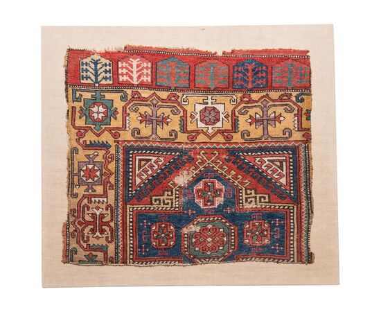 Frammento di antico tappeto KONYA - nr. 499 -