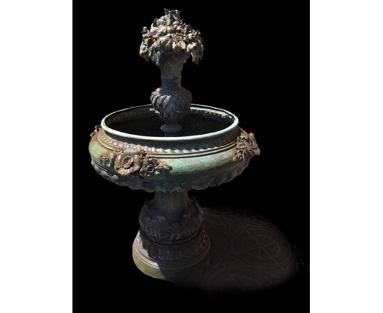 Italian Bronze Fountain