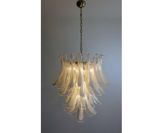 Italian Murano Petals Chandelier, Murano