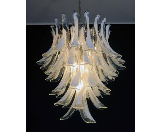 Italian Murano Petals Chandelier, Murano