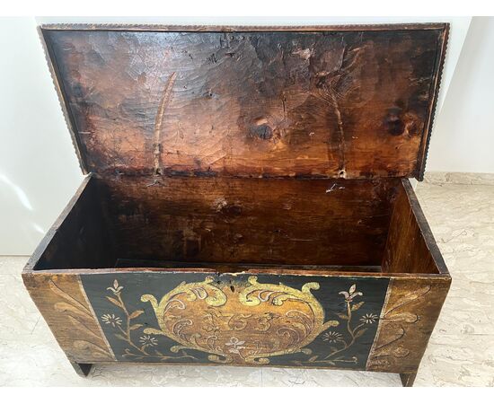 Gorgeous Antique Italian Wooden Case, 18th Century 'Year 1753'