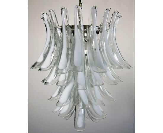 Italian Murano Petals Chandelier, Murano