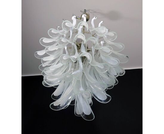 Italian Murano Petals Chandelier, Murano