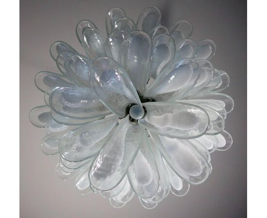 Italian Murano Petals Chandelier, Murano