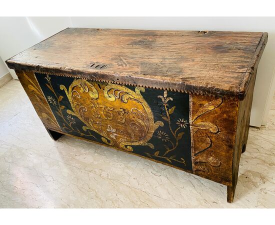 Gorgeous Antique Italian Wooden Case, 18th Century 'Year 1753'