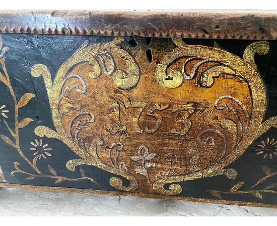 Gorgeous Antique Italian Wooden Case, 18th Century 'Year 1753'