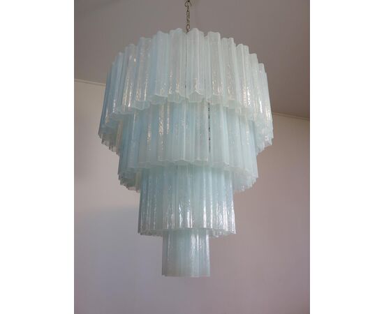 Amazing Pair of Tronchi Chandeliers, Murano