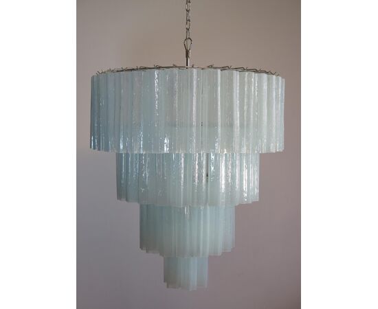 Amazing Pair of Tronchi Chandeliers, Murano