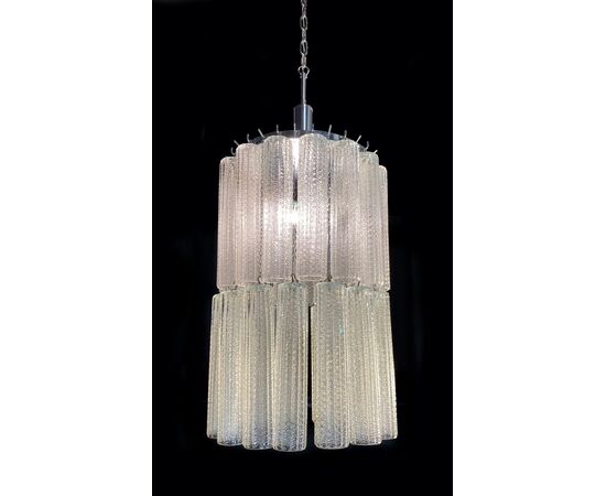 Fine Italian Chandelier by Venini, Murano, 1950