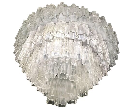 Italian Tronchi Chandelier Toni Zuccheri for Venini Style, Murano