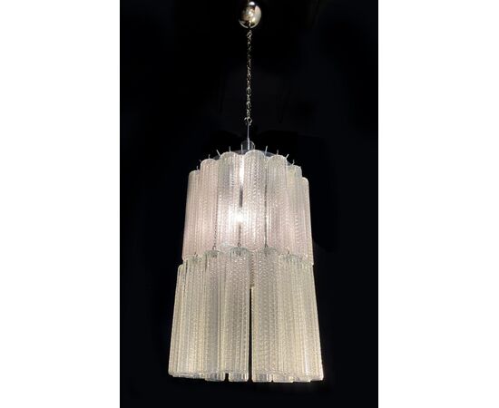 Fine Italian Chandelier by Venini, Murano, 1950