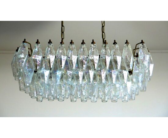 Pair of Italian Chandeliers, Murano