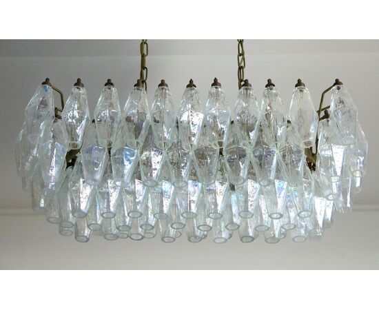 Pair of Italian Chandeliers, Murano