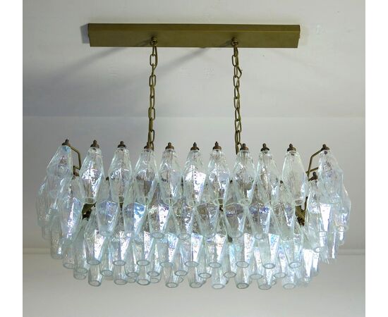 Pair of Italian Chandeliers, Murano