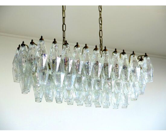 Pair of Italian Chandeliers, Murano