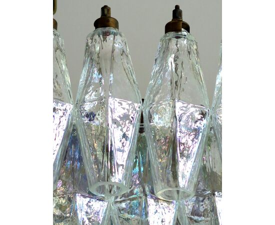 Pair of Italian Chandeliers, Murano