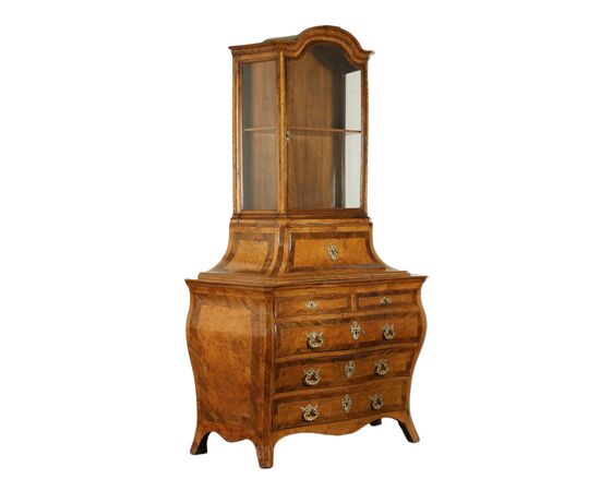 Large Chest of Drawers with Emilian Baroque Stand     