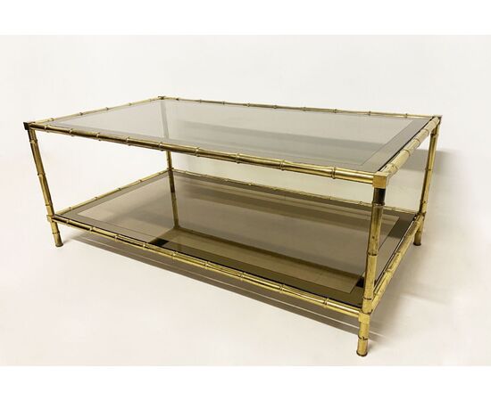 Maison Jensen -Coffee Table with bamboo effect     