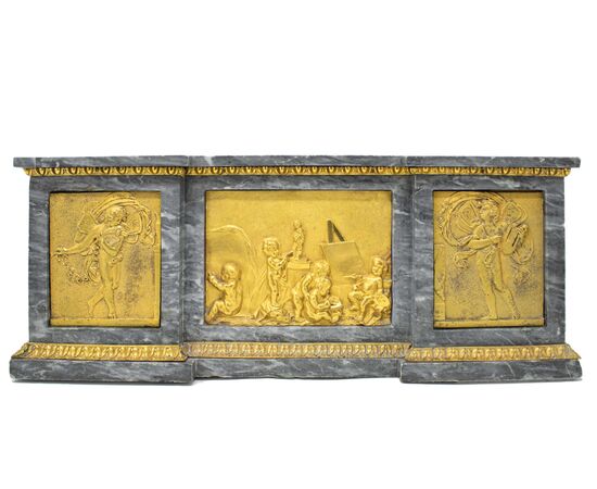 Altare in marmo e bronzo, XIX secolo