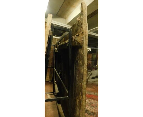 ptn142 rustic door from a mountain house, 228 cm xh 167     