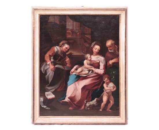 Ventura Salimbeni (Siena 1568-1613) - Holy Family     