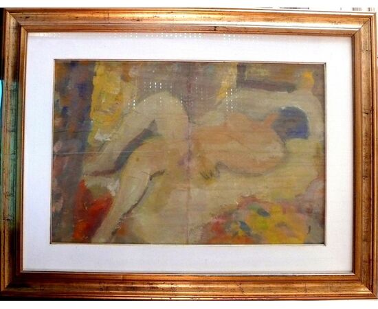Carlo Corsi. &quot;Naked woman&quot;.     