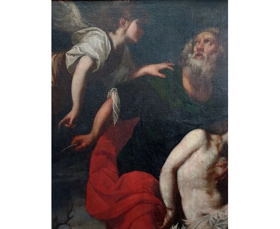  Attribuito a Francesco Furini,  “Il Sacrificio di Isacco”.